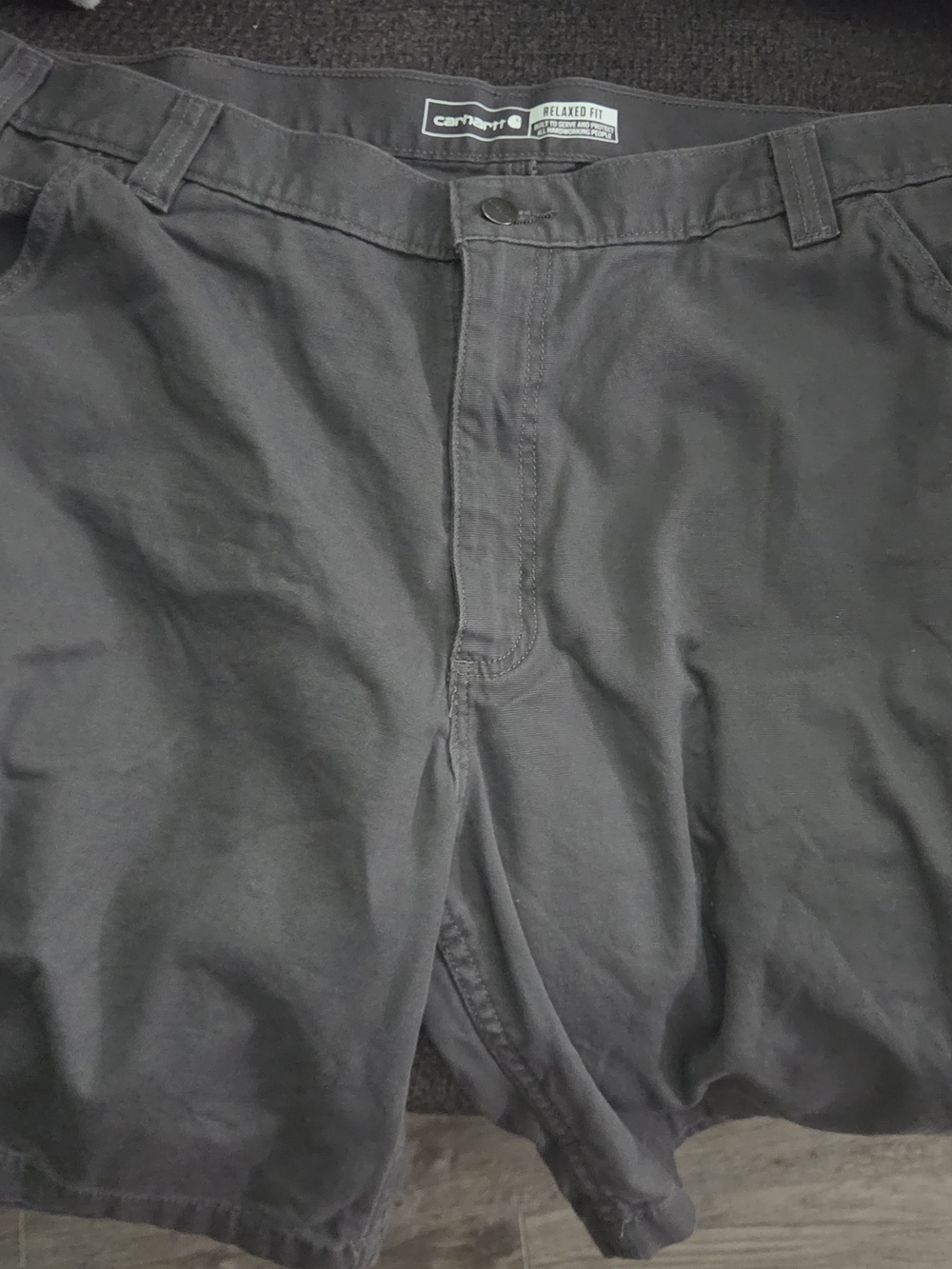 Never Worn Carhartt Gravel Relaxed-Fit Work Shorts Size 40, 9 In Inseam